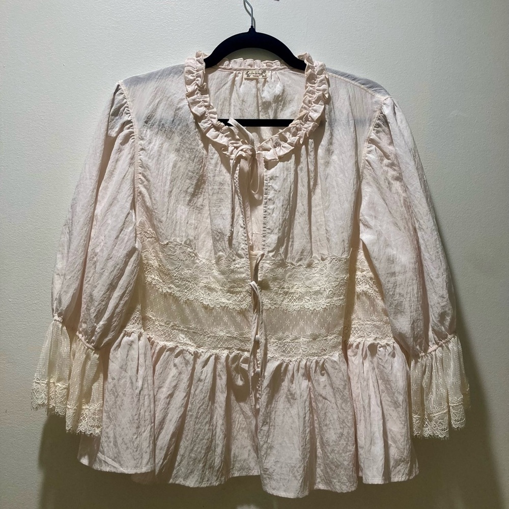 Free People Forever Young Bed Jacket